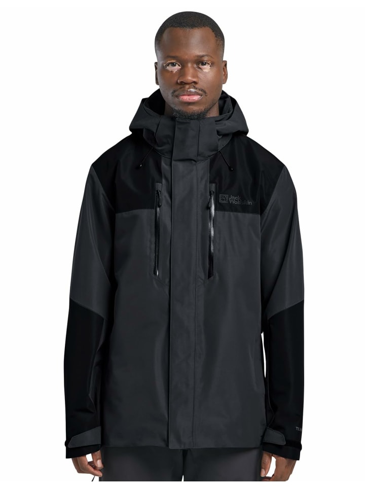 

Jack Wolfskin Мужская куртка из софтшелла черного цвета