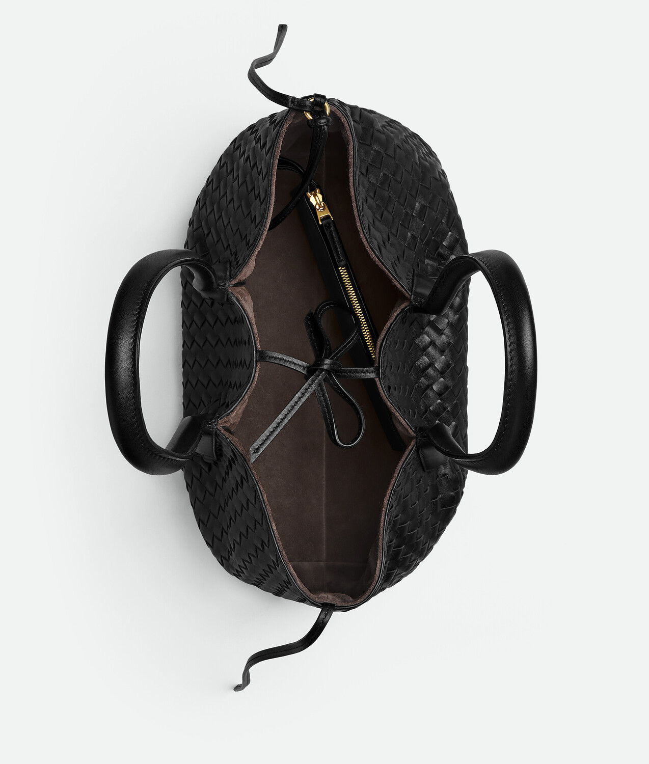 Пинакотека BOTTEGA VENETA, черный/фондант — фото 3