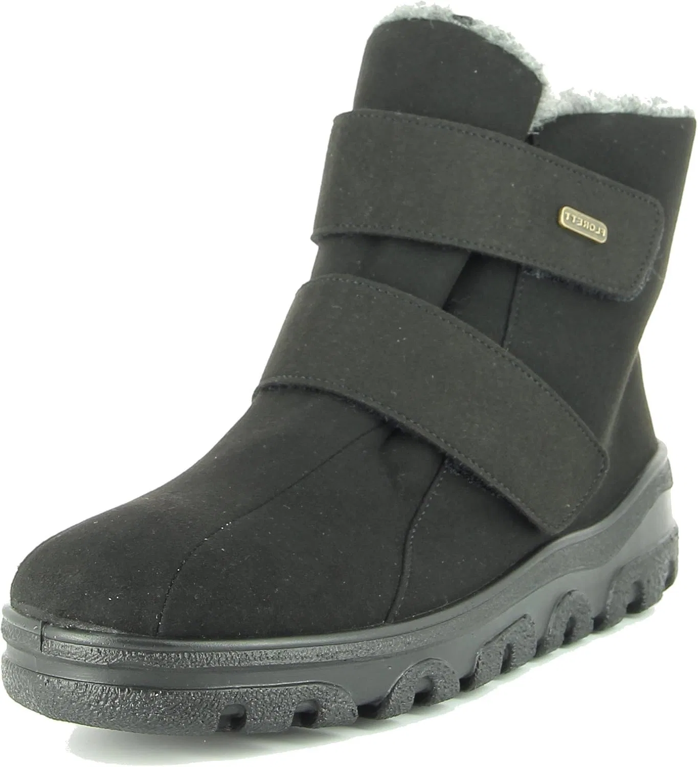 Мужские теплые зимние ботинки Florett Paul на подкладке, Black Black 60