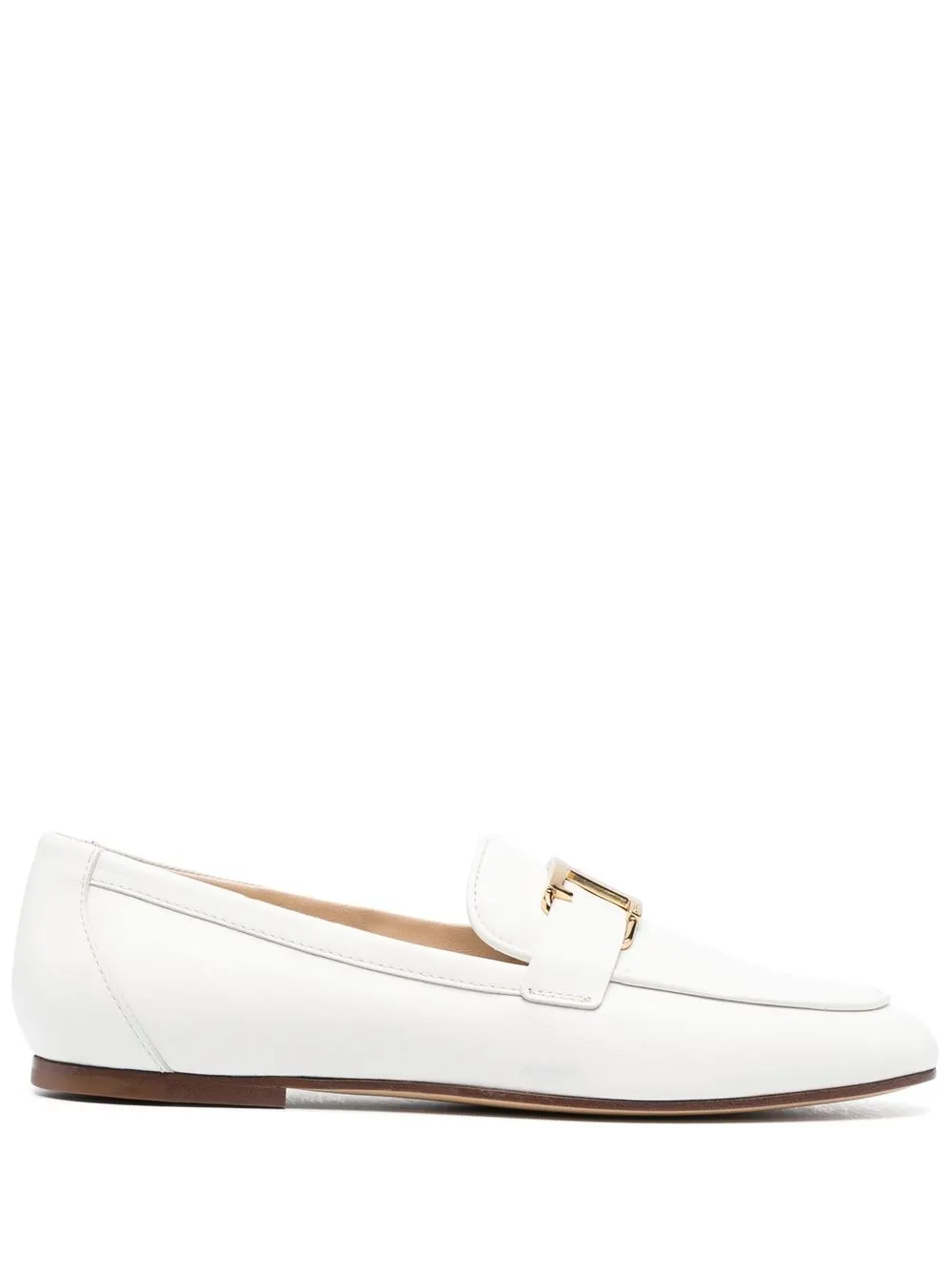 Лоферы с логотипом TOD'S, белый