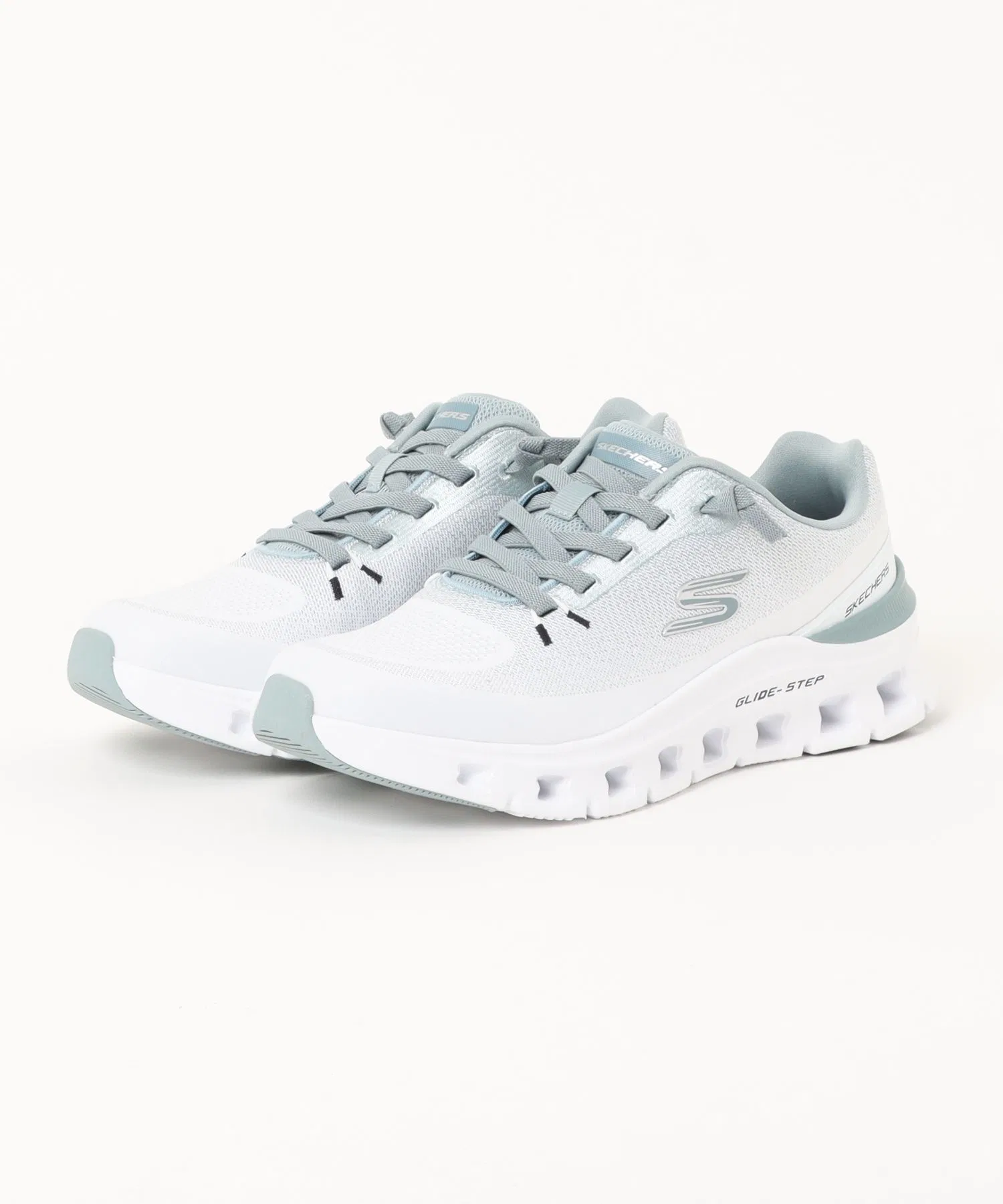 Мужские кроссовки SKECHERS GLIDE-STEP PRO-WAVERRA для ходьбы синие