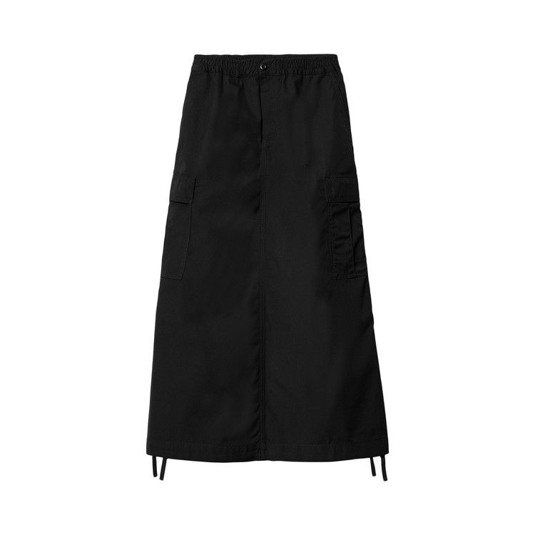 

Юбка Carhartt WIP Long Cargo Skirt, Black (Rinsed)