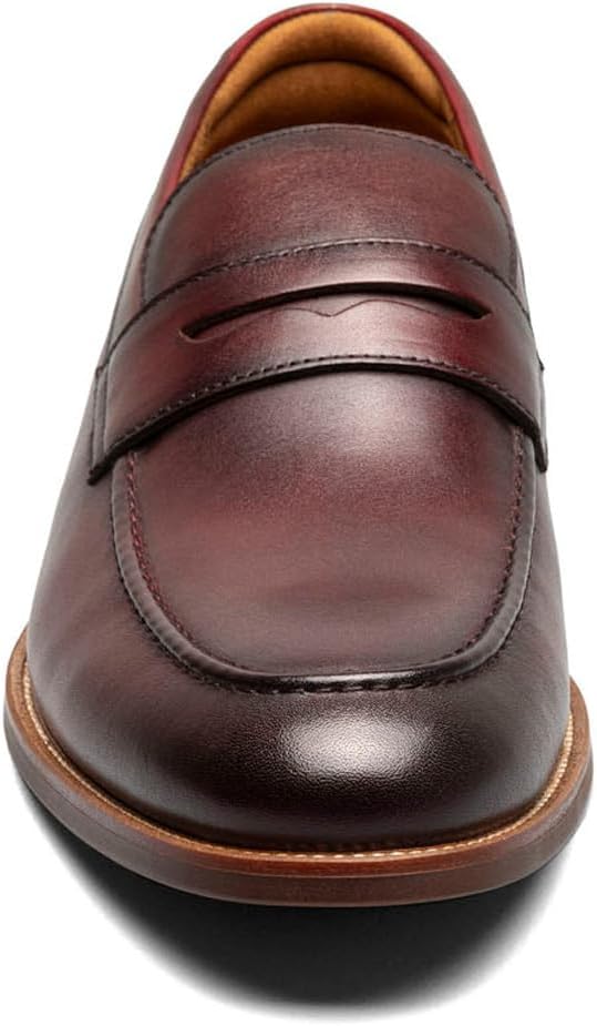 Мужские слипоны Florsheim Rucci Penny, бордовый — фото 3