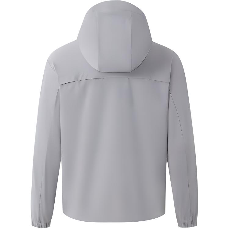 Функциональная куртка мужская чисто ледяной серый Adidas — фото 3