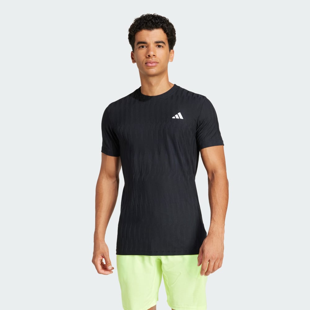 

Спортивная футболка Adidas Tennis Climacool+ AIRCHILL FreeLift Tee, черный