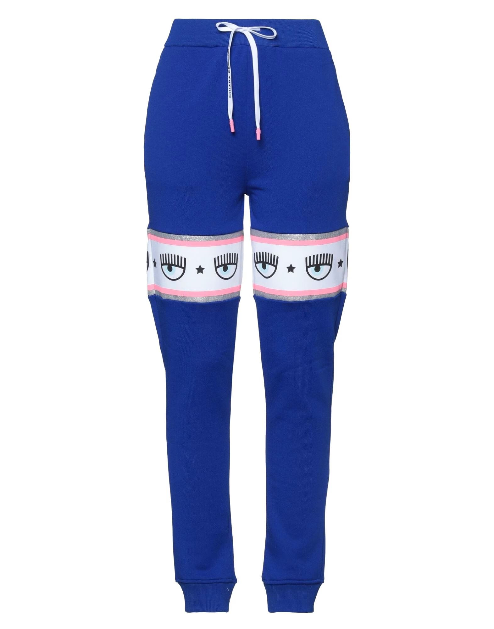 

Брюки Chiara Ferragni, ярко-синий