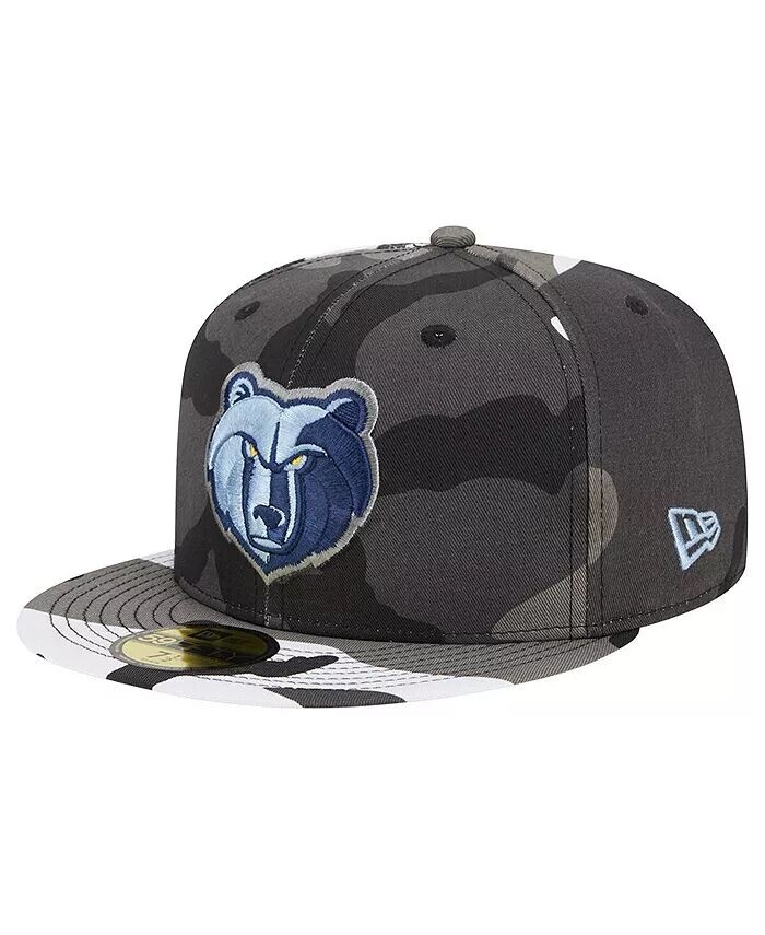 

Мужская приталенная шляпа Memphis Grizzlies Snow Camo 59FIFTY New Era, зеленый