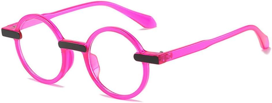 

LVTFCO Модные круглые солнцезащитные очки для женщин, трендовые разноцветные солнцезащитные очки в стиле панк с защитой от УФ-излучения UV400, женские очки, C8purple-clear