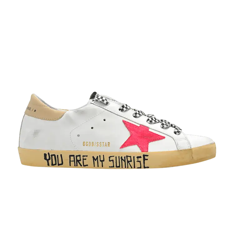 Кроссовки Golden Goose Wmns Superstar You Are My Sunrise, белый