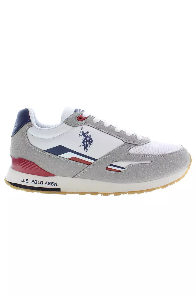

Белые полиэстеровые мужские кроссовки U.S. Polo Assn.