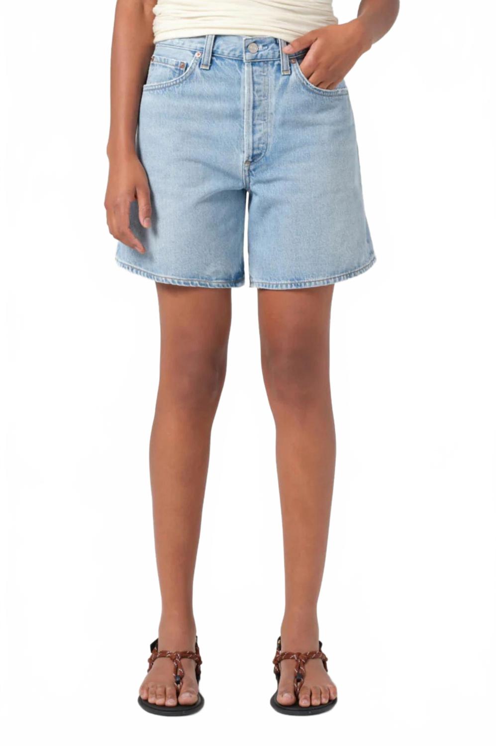 

Женские широкие шорты в коаксе AGOLDE, coax