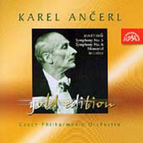 

CD диск Martinu / Ancerl / Czech Po: Ancerl Gold Edition 33