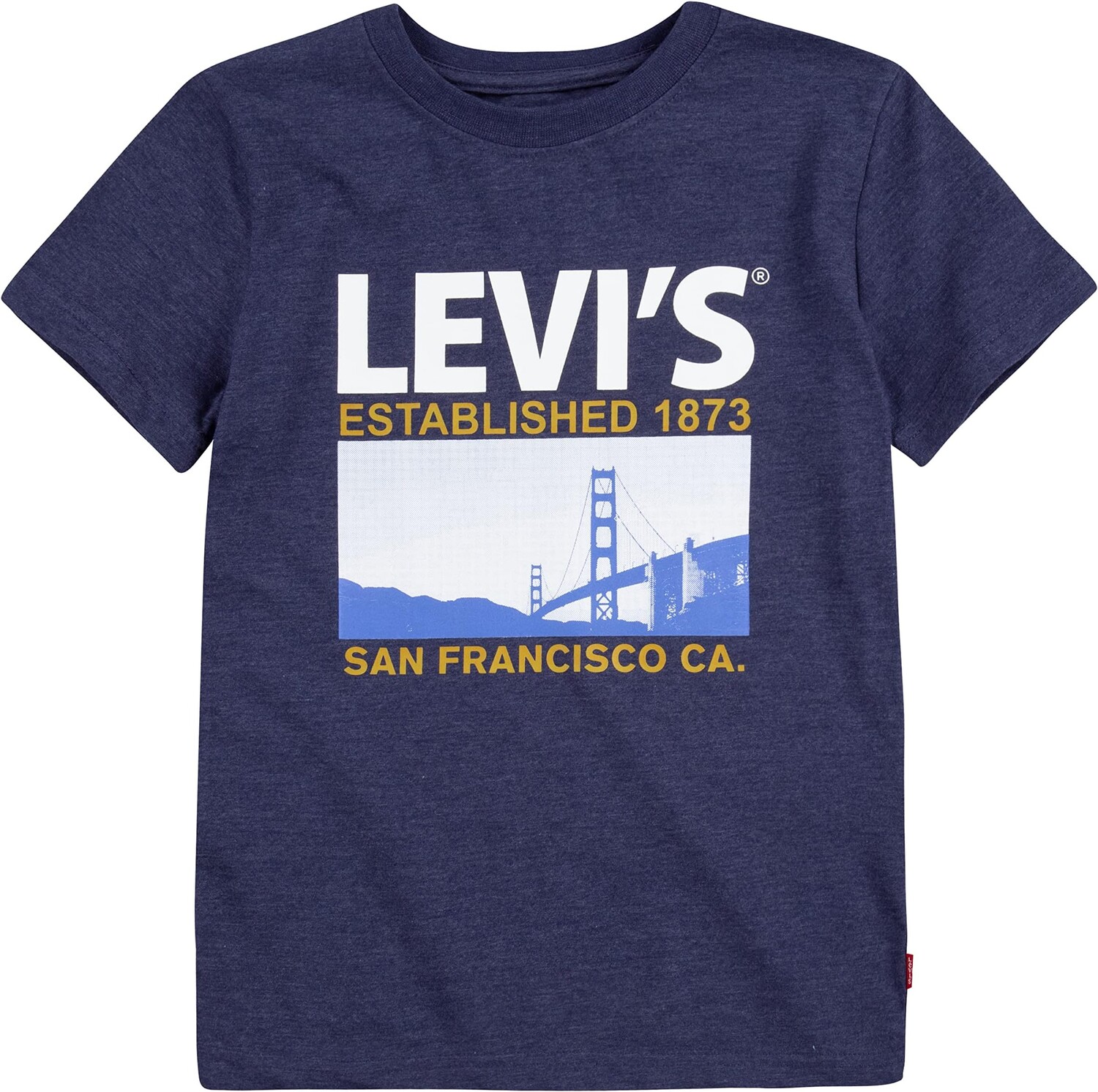 

Футболка Levi'S Short Sleeve Graphic Tee Shirt, цвет Peacoat