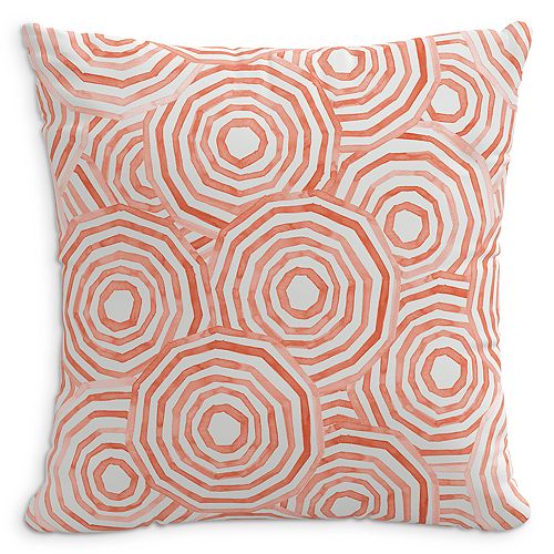 

Декоративная подушка Umbrella Swirl, 22 x 22 дюйма Cloth & Company, цвет Orange