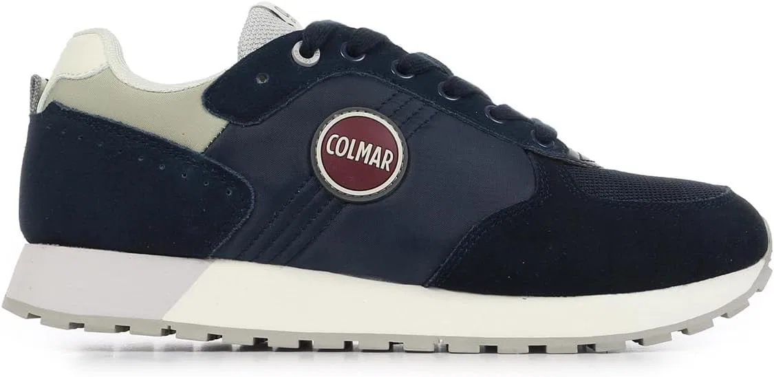 Мужские низкие кроссовки COLMAR Travis Authentic, Navy Gray Warm Gray — фото 2