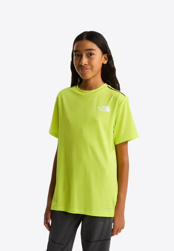 Футболка для горного спорта, базовая футболка The North Face, Fizz Lime — фото 2