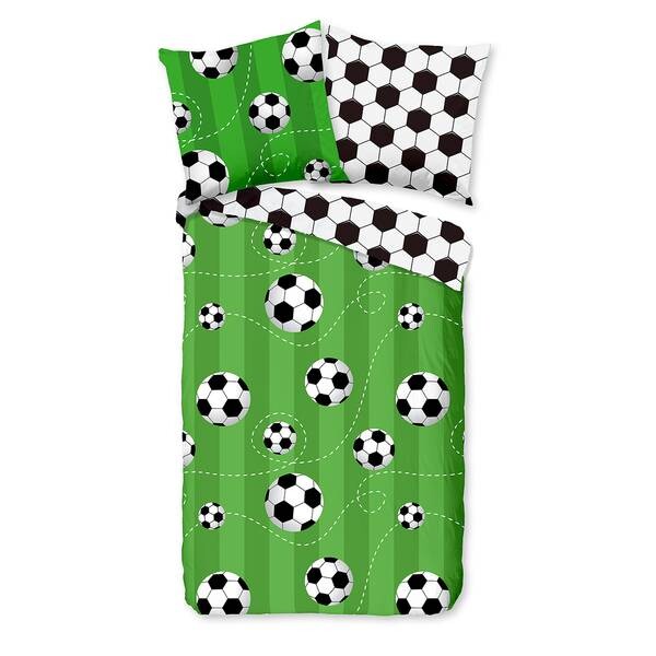 

Детское постельное белье футбол Good Morning, зеленый