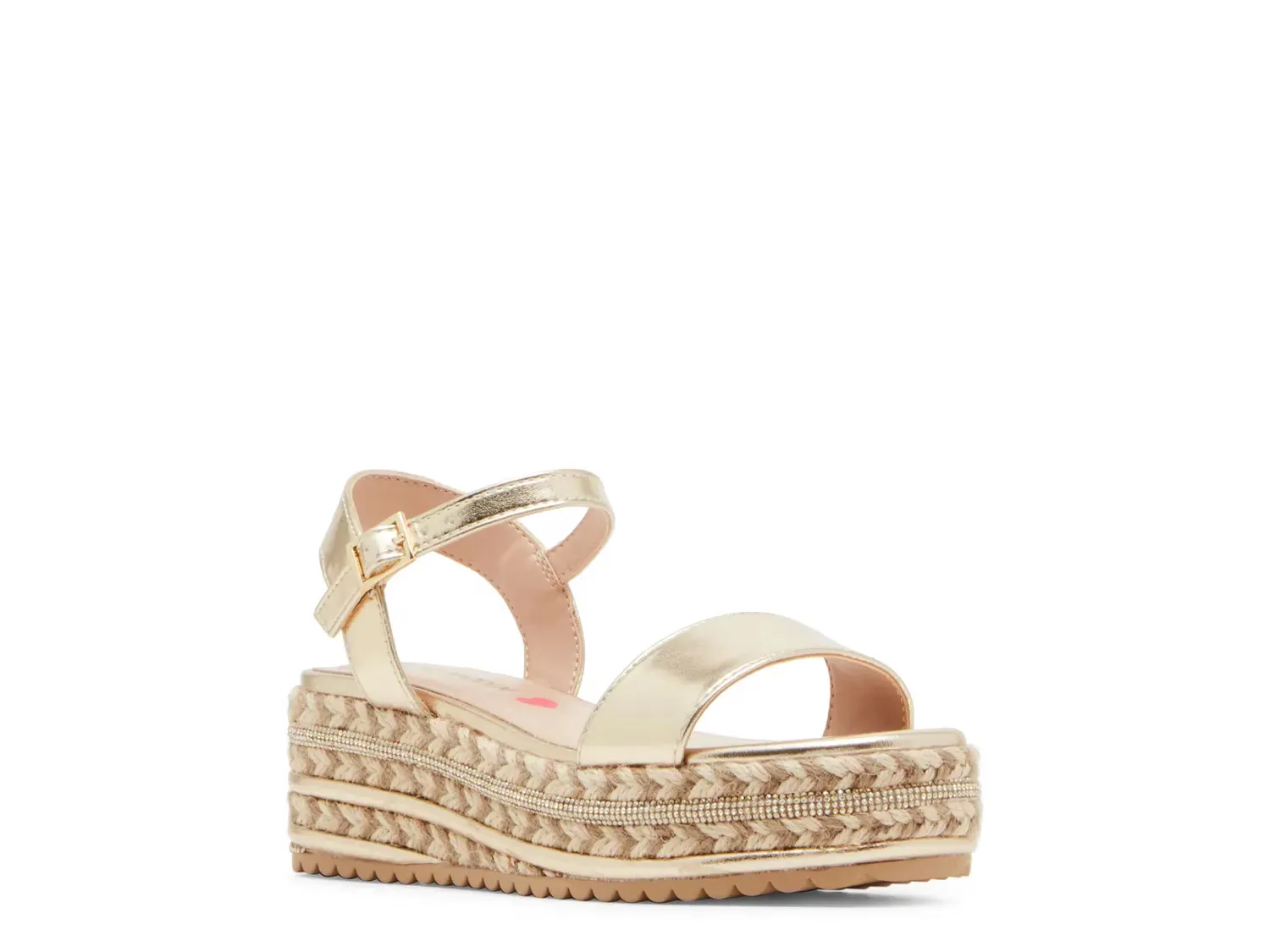 

Эспадрильи на платформе - детские Steve Madden, Gold