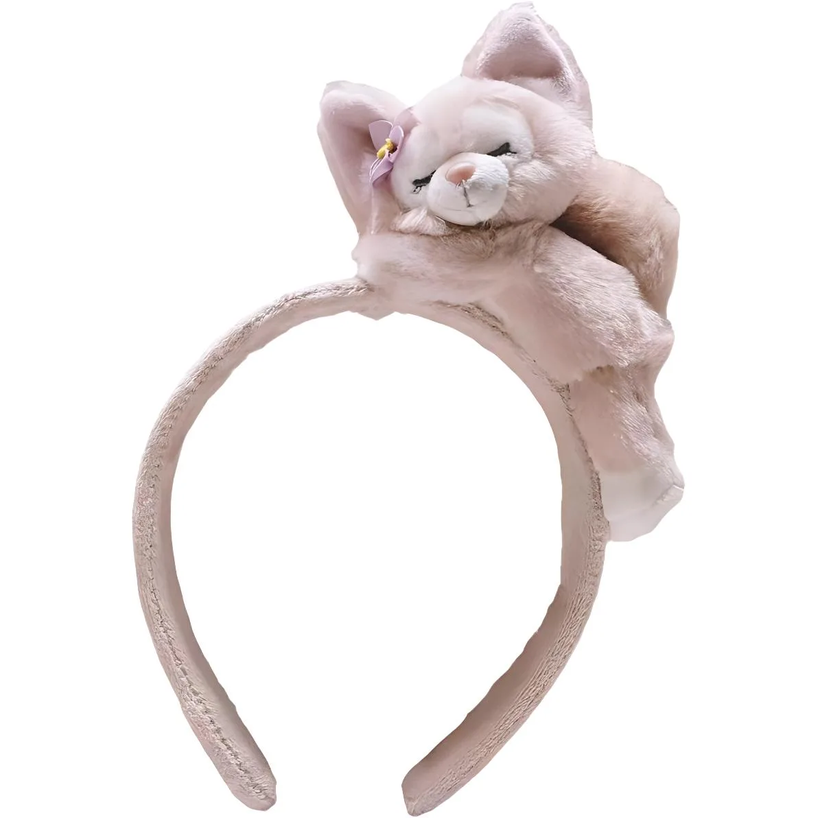 Повязка на голову LinaBell Sleepy LinaBell, мерч IP Disney, розовый