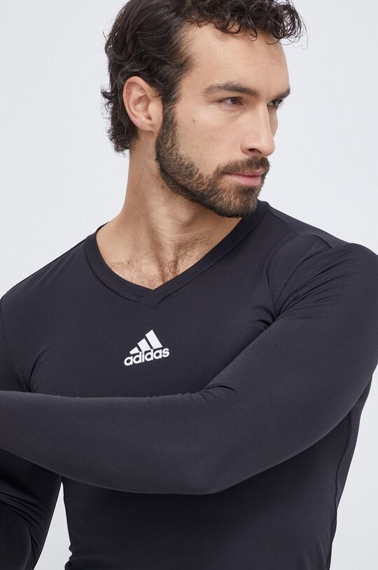 Треккинговая база Team Base с длинными рукавами adidas Performance, черный — фото 4