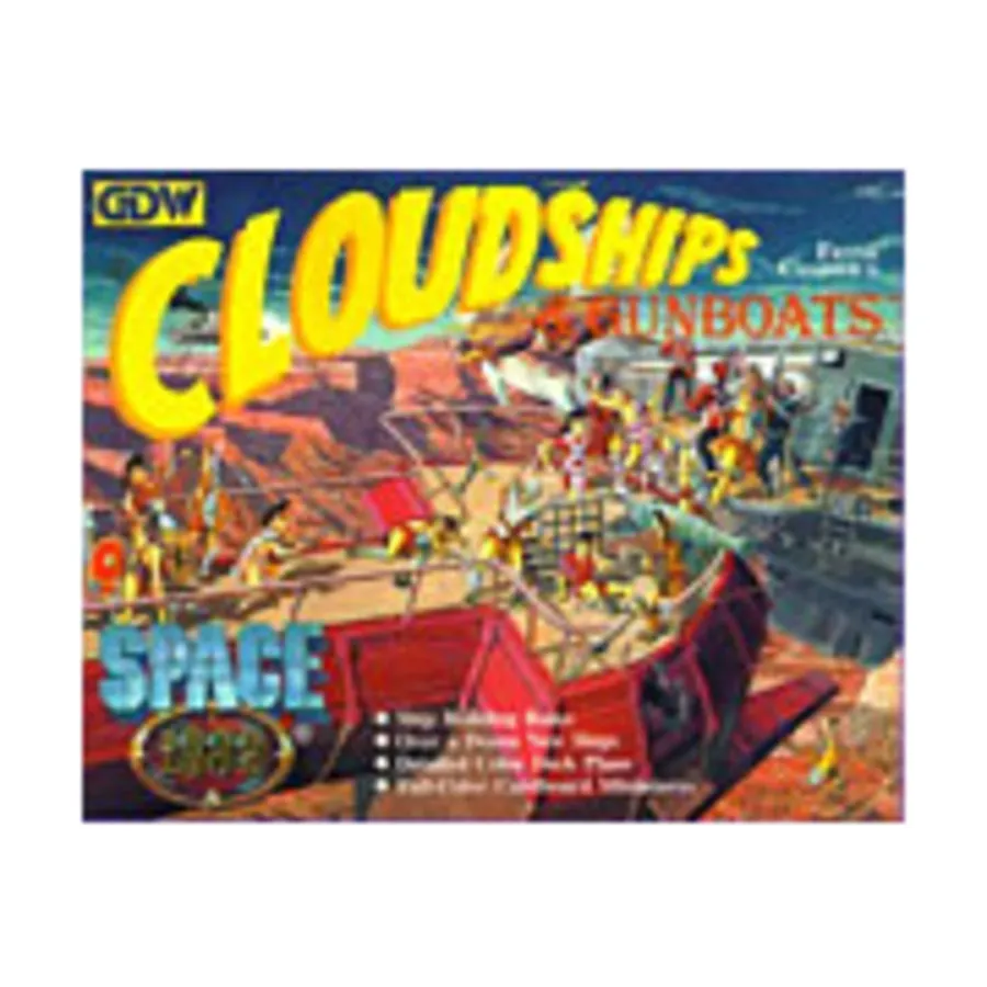 

Бокс-сет Cloudships & Gunboats, Space - 1889 (GDW)