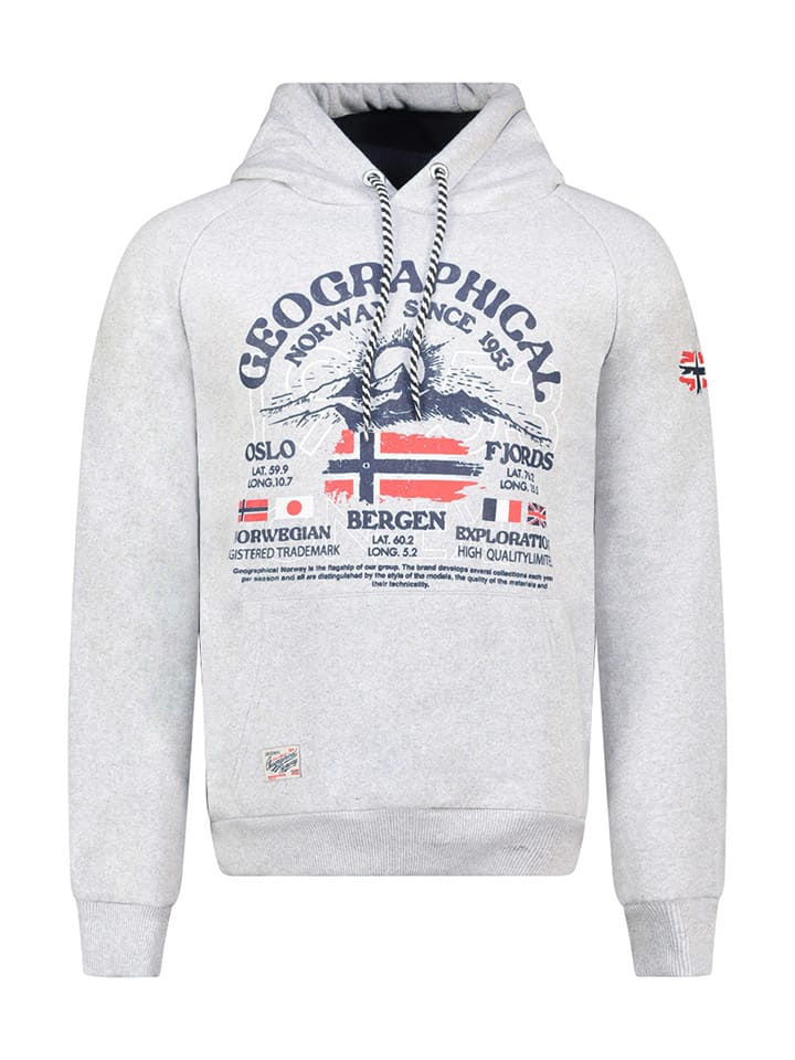 

Толстовка Gommy Geographical Norway, серый