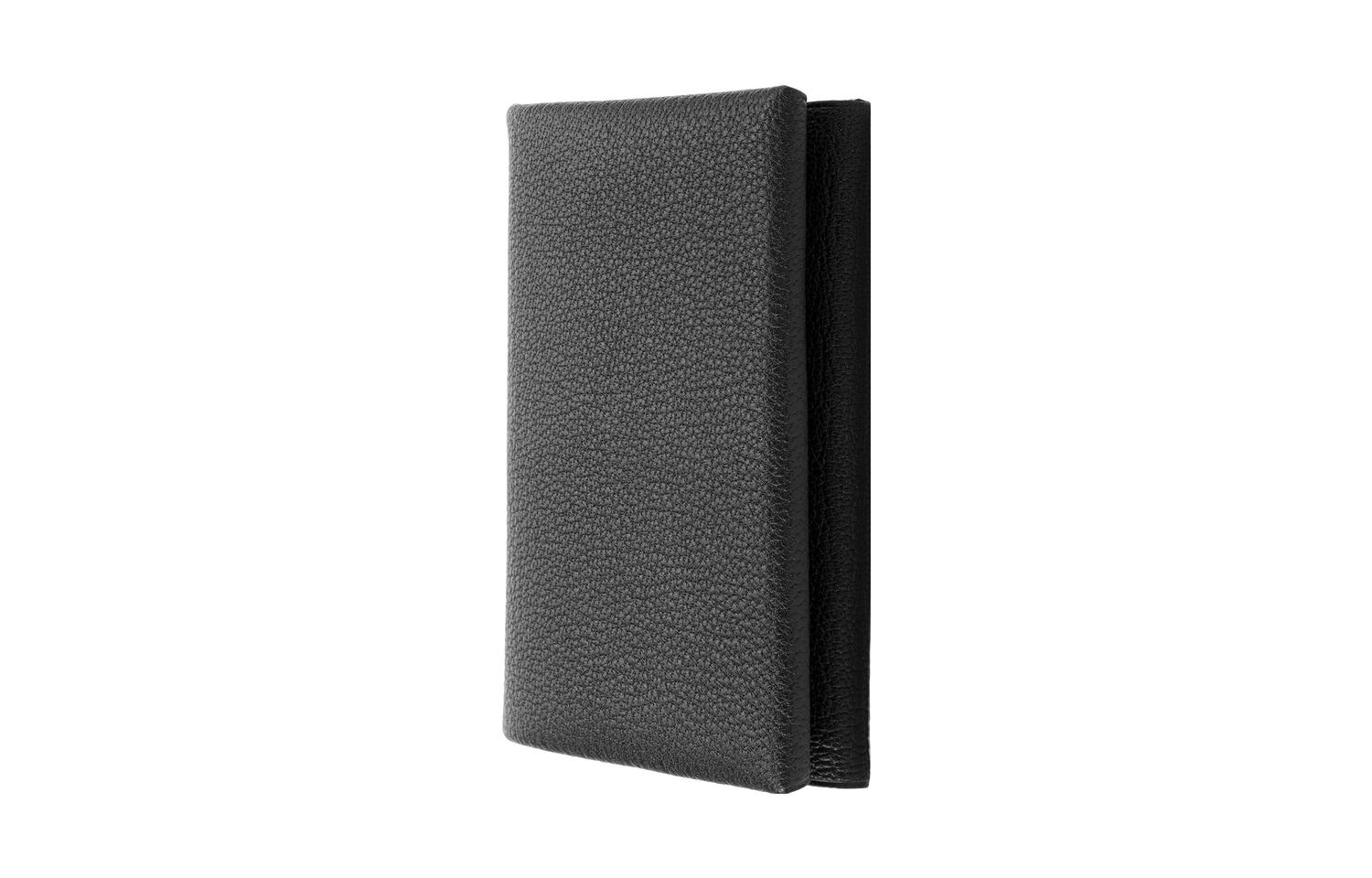 HERMES Кардхолдер Regular Women's Black из кожи козы Mysore — фото 2