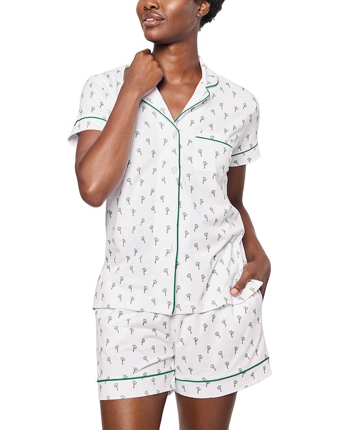 

Пижамный комплект с коротким рукавом Petite Plume, белый