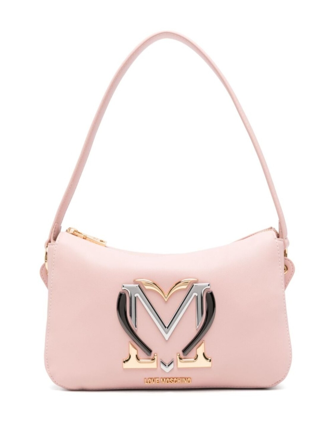 

Сумка через плечо с логотипом Love Moschino, розовый