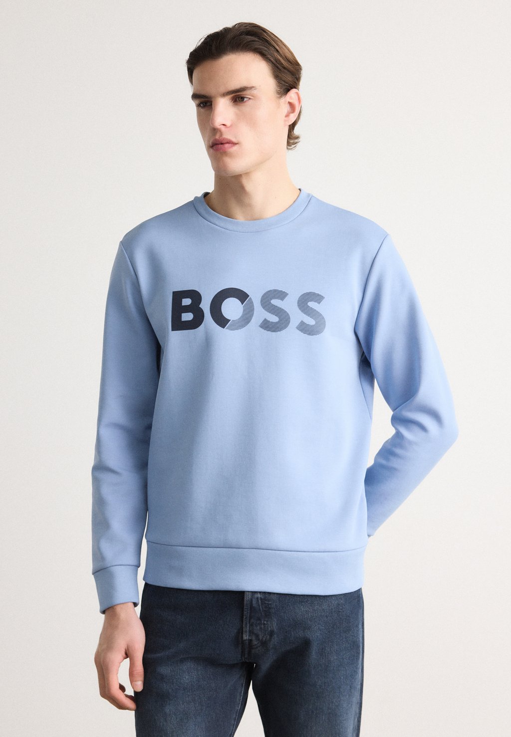

Толстовка SALBO TAPE LOGO BOSS, синий