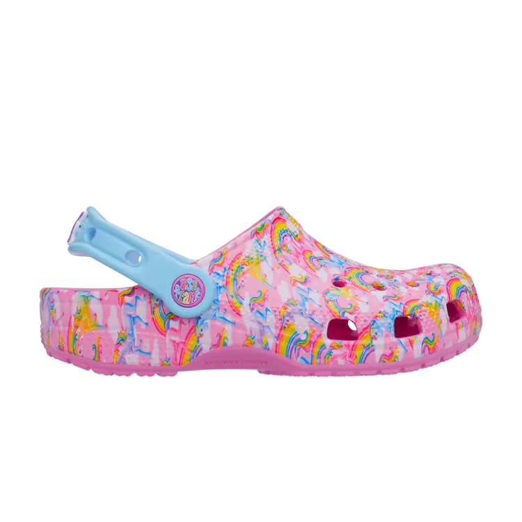 

Кроссовки Crocs Lisa Frank x Classic Clog Kids, разноцветный