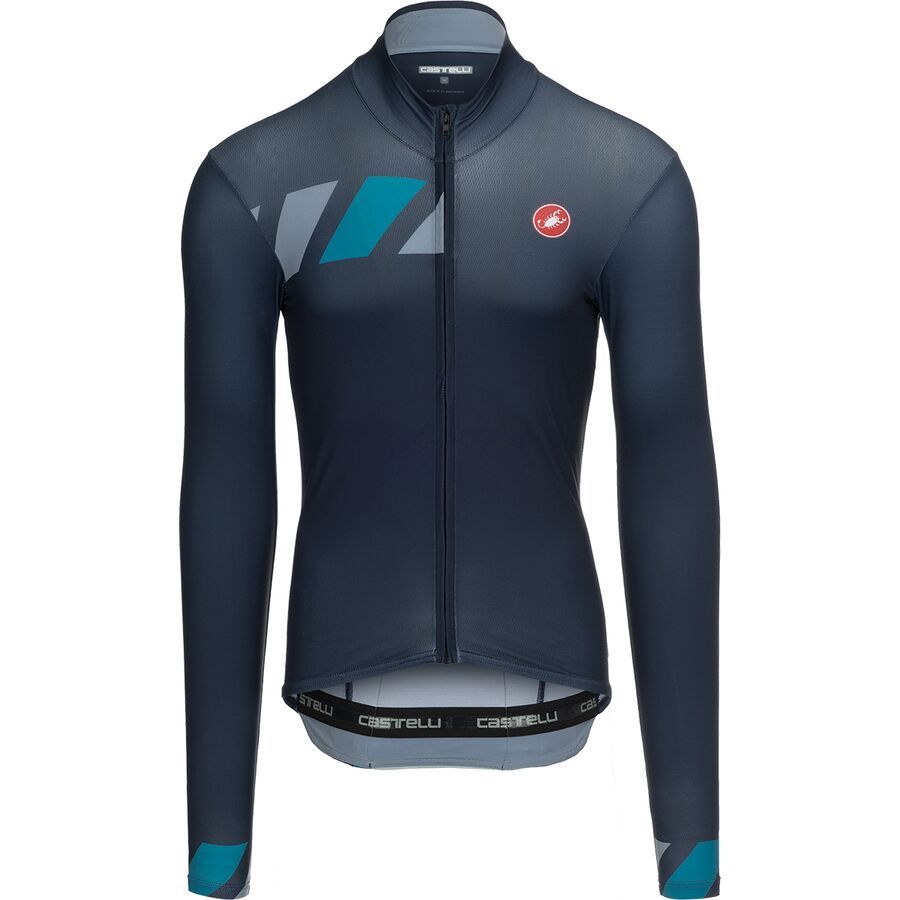 

Футболка Castelli Pisa Mid Limited Edition Castelli, Belgian Blue/Vortex Gray/Teal Blue