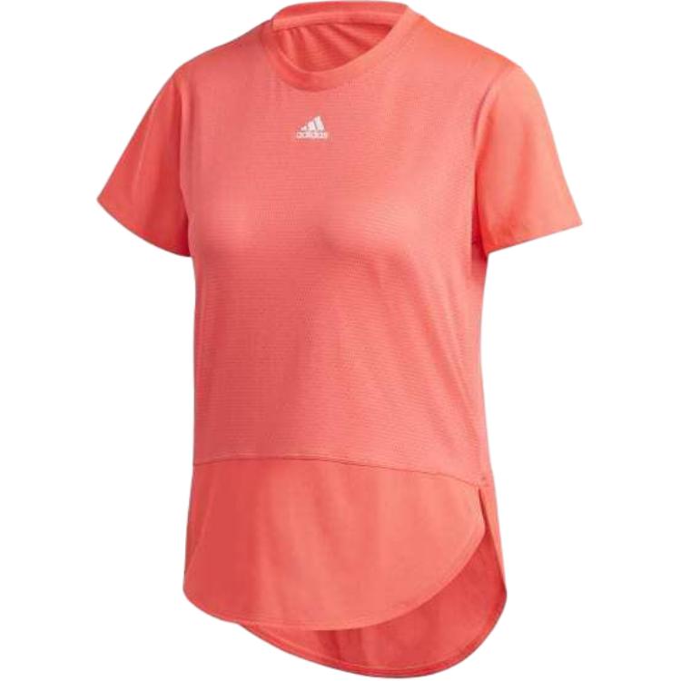 Футболка AEROREADY женская Signal Pink Adidas — фото 2