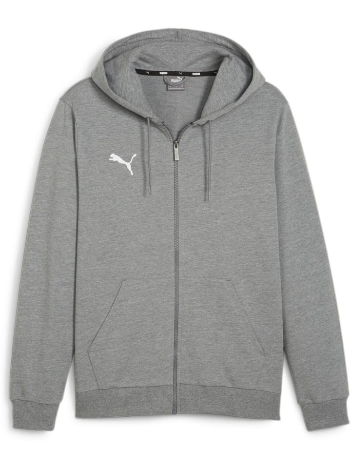 

Толстовка с капюшоном TeamGoal CasuaLongsleeve Hooded Jacket серого цвета Puma, Серый, Толстовка с капюшоном TeamGoal CasuaLongsleeve Hooded Jacket серого цвета Puma