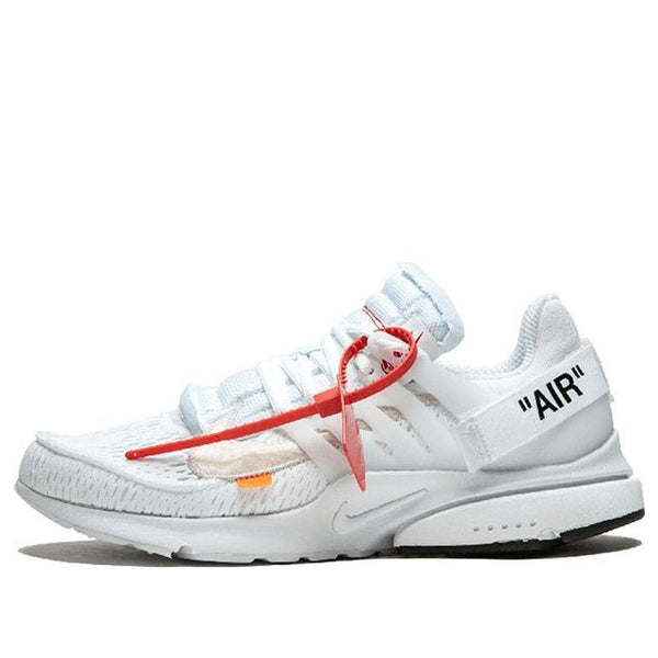 

Кроссовки x off white air presto Nike, белый