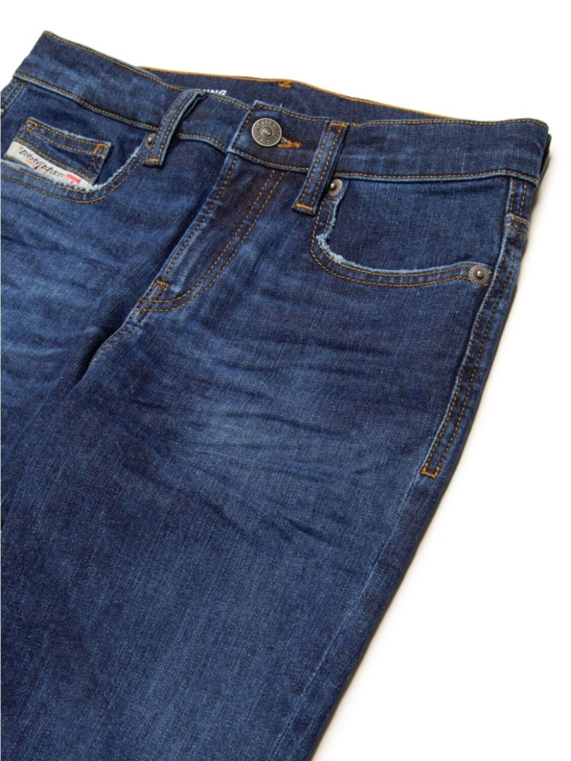 Diesel Kids прямые джинсы D-Viker 2020 года, синий — фото 3