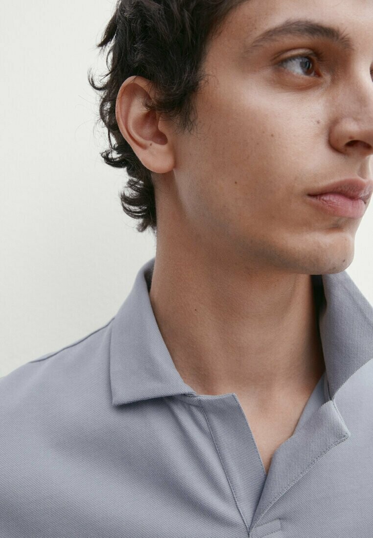 

Рубашка поло SHORT SLEEVE Massimo Dutti, синий