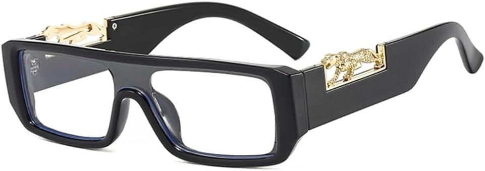 

Солнцезащитные очки прямоугольной формы для женщин и мужчин, с градиентными линзами, поликарбонатной оправой, леопардовым принтом и защитой от УФ-излучения UV400 VFDHN, C9