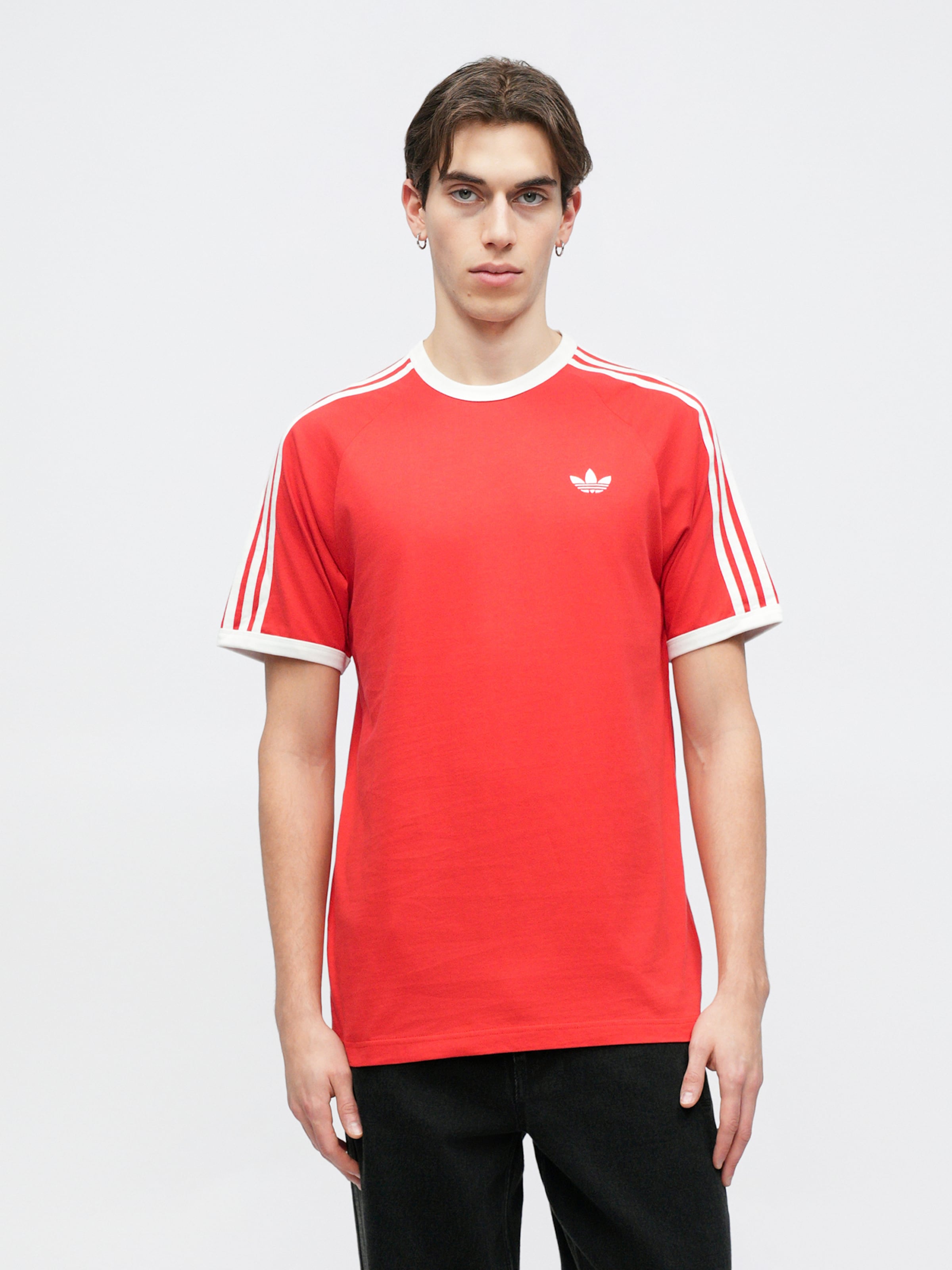 Adidas Originals Футболка в красном цвете — фото 2