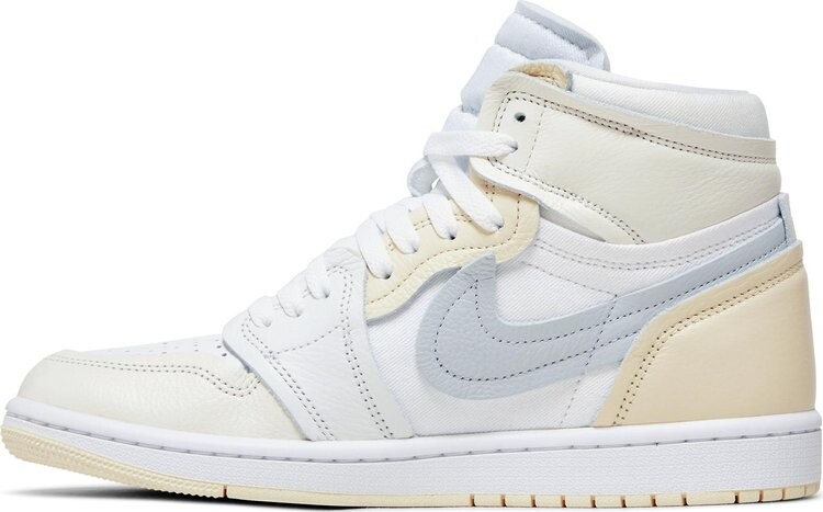 Кроссовки Wmns Air Jordan 1 High Method of Make 'Coconut Milk', кремовый — фото 3