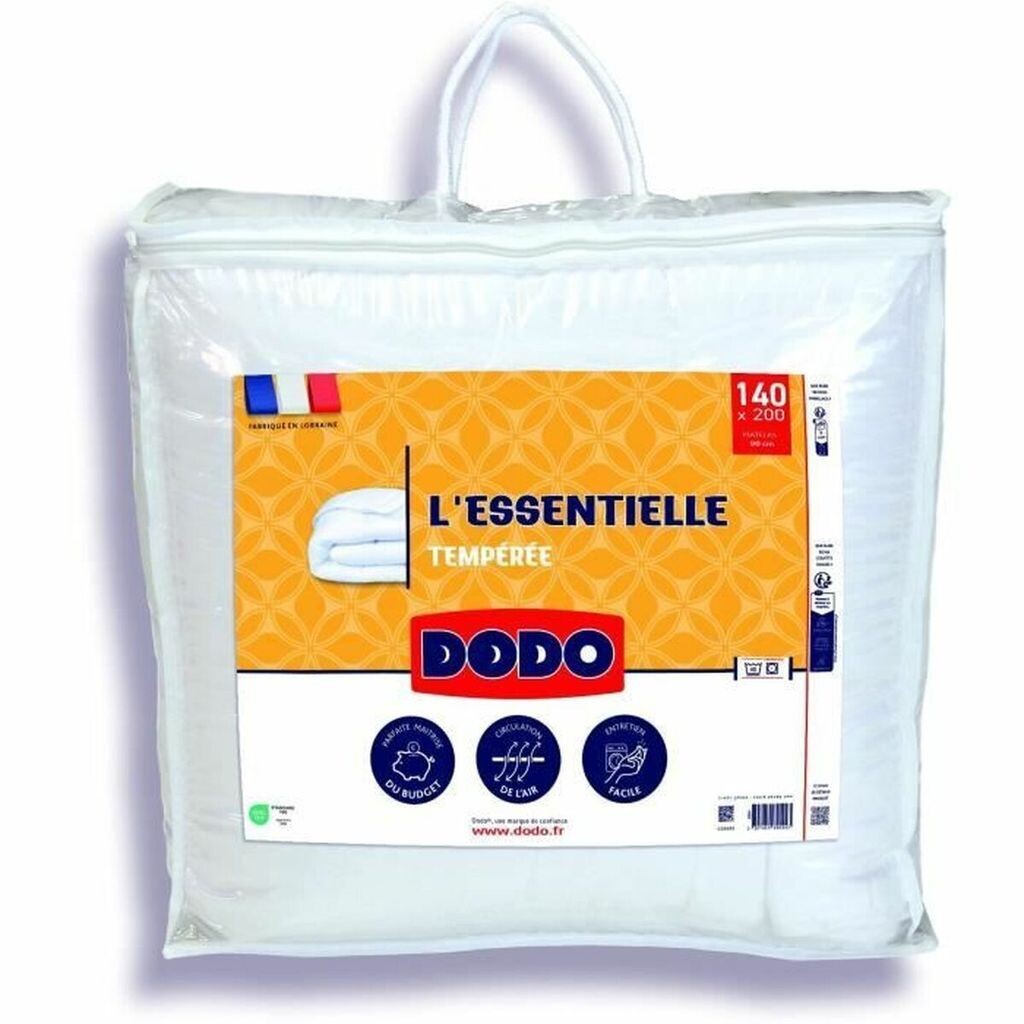 

Пододеяльник DODO L'Essentielle Tempérée Белый 140 x 200 см