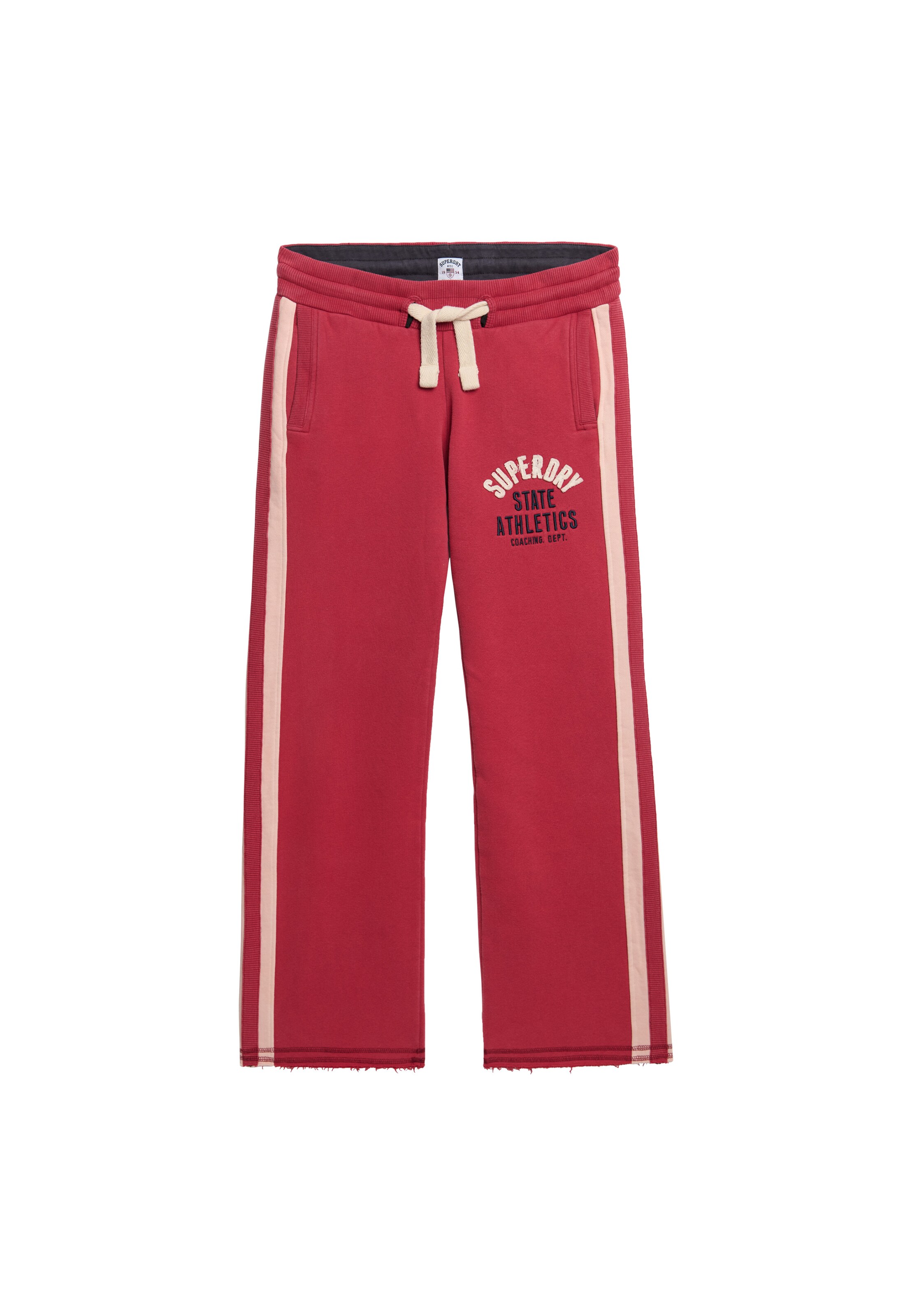 

Superdry & Co Штаны свободного кроя 'Athletic Essentials' в красном цвете
