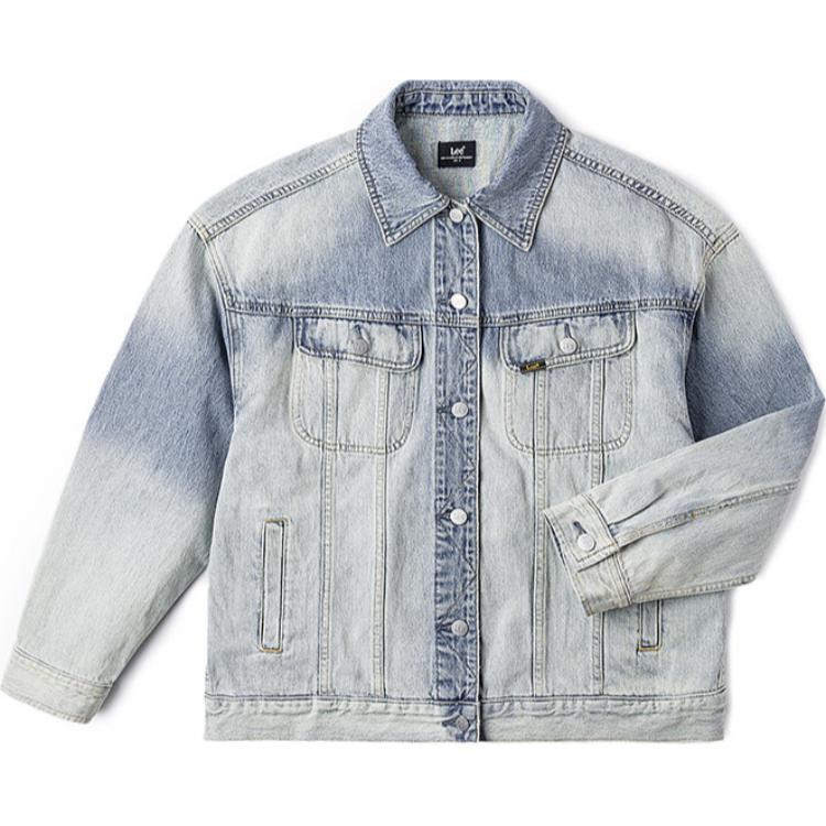 

Lee Джинсовая куртка женская средняя светло-голубая, Medium Light Blue
