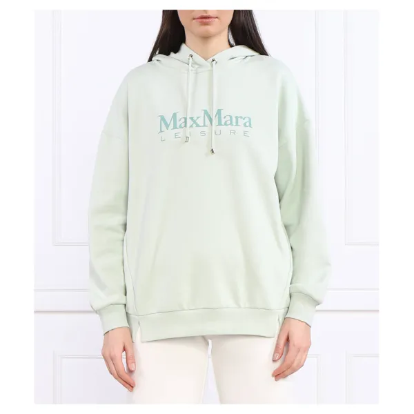 

Толстовка обычного кроя Max Mara, зеленый