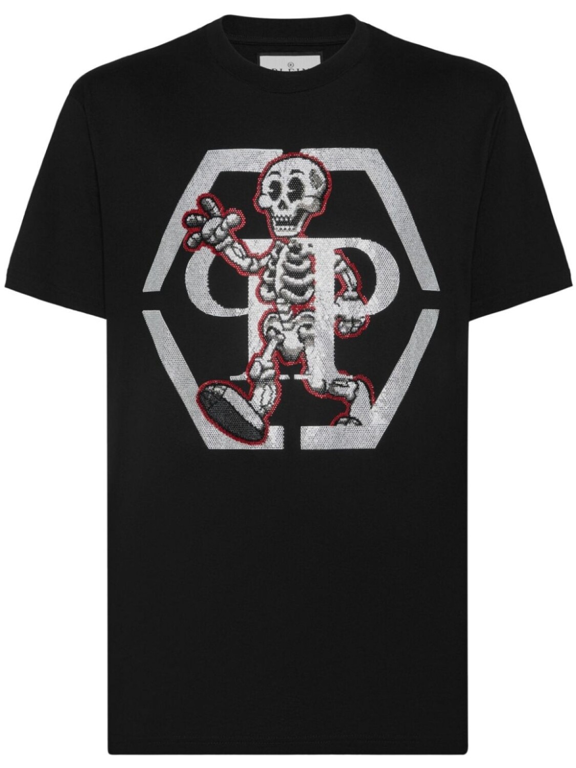 

Футболка со стразами Philipp Plein, черный