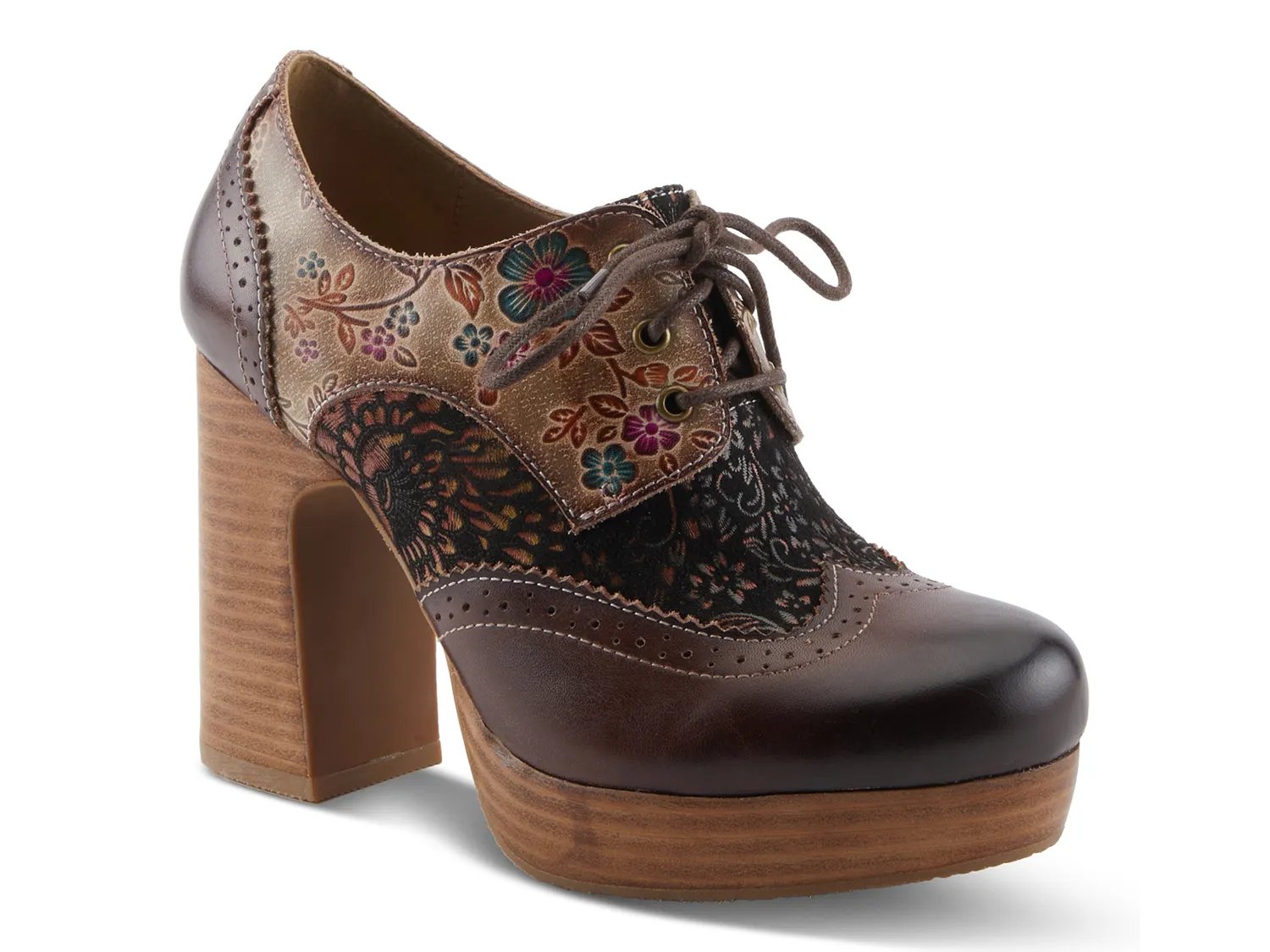 Туфли L'Artiste Tothemax Platform Pump, шоколадный