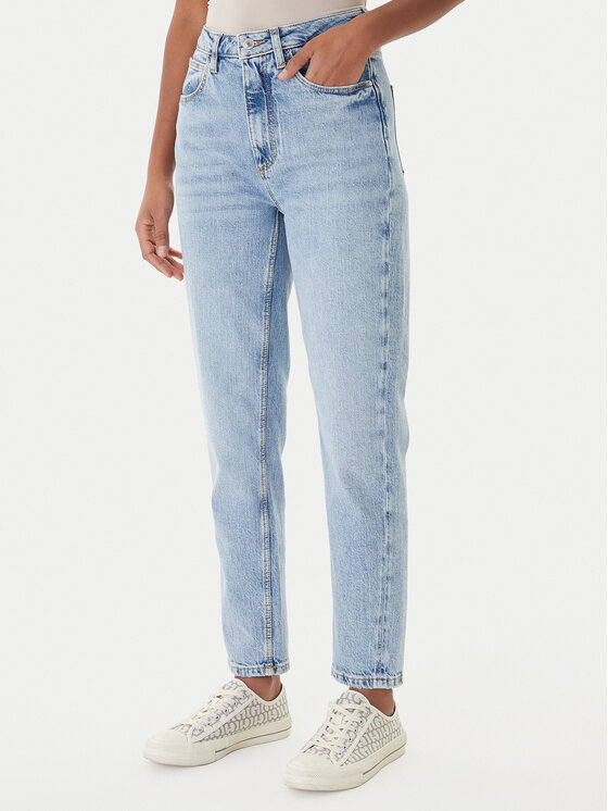 

Джинсы mom fit W2YA21 D4NH6 Guess, синий