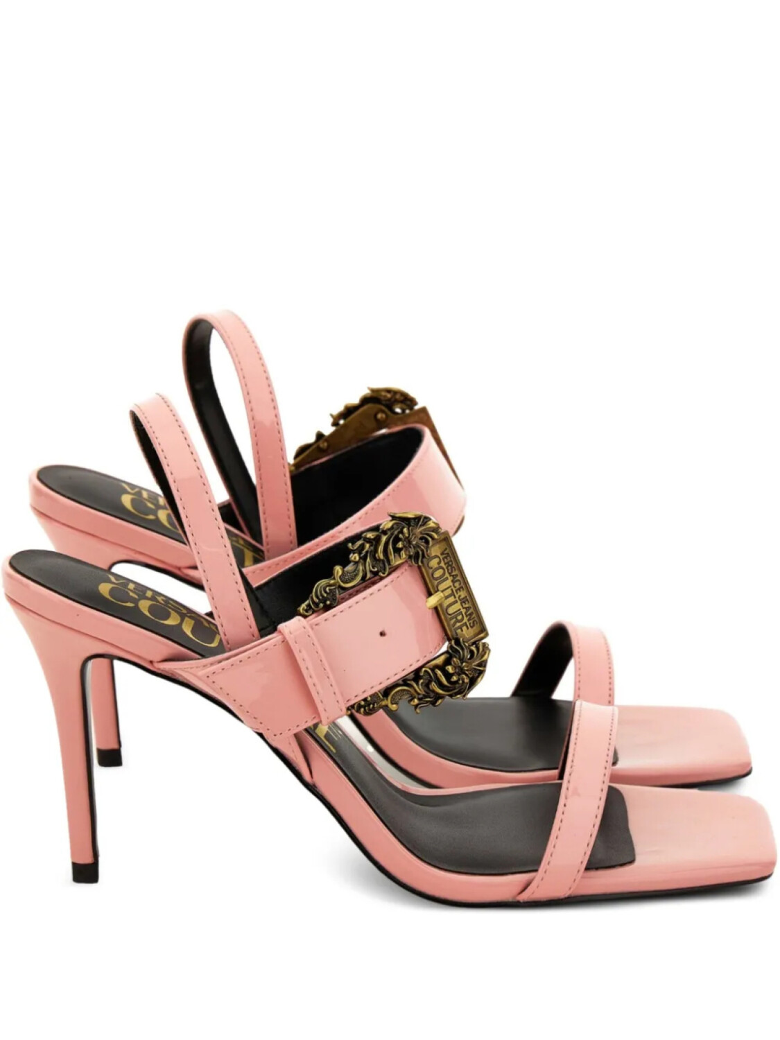 Versace Jeans Couture босоножки Emily 85, розовый
