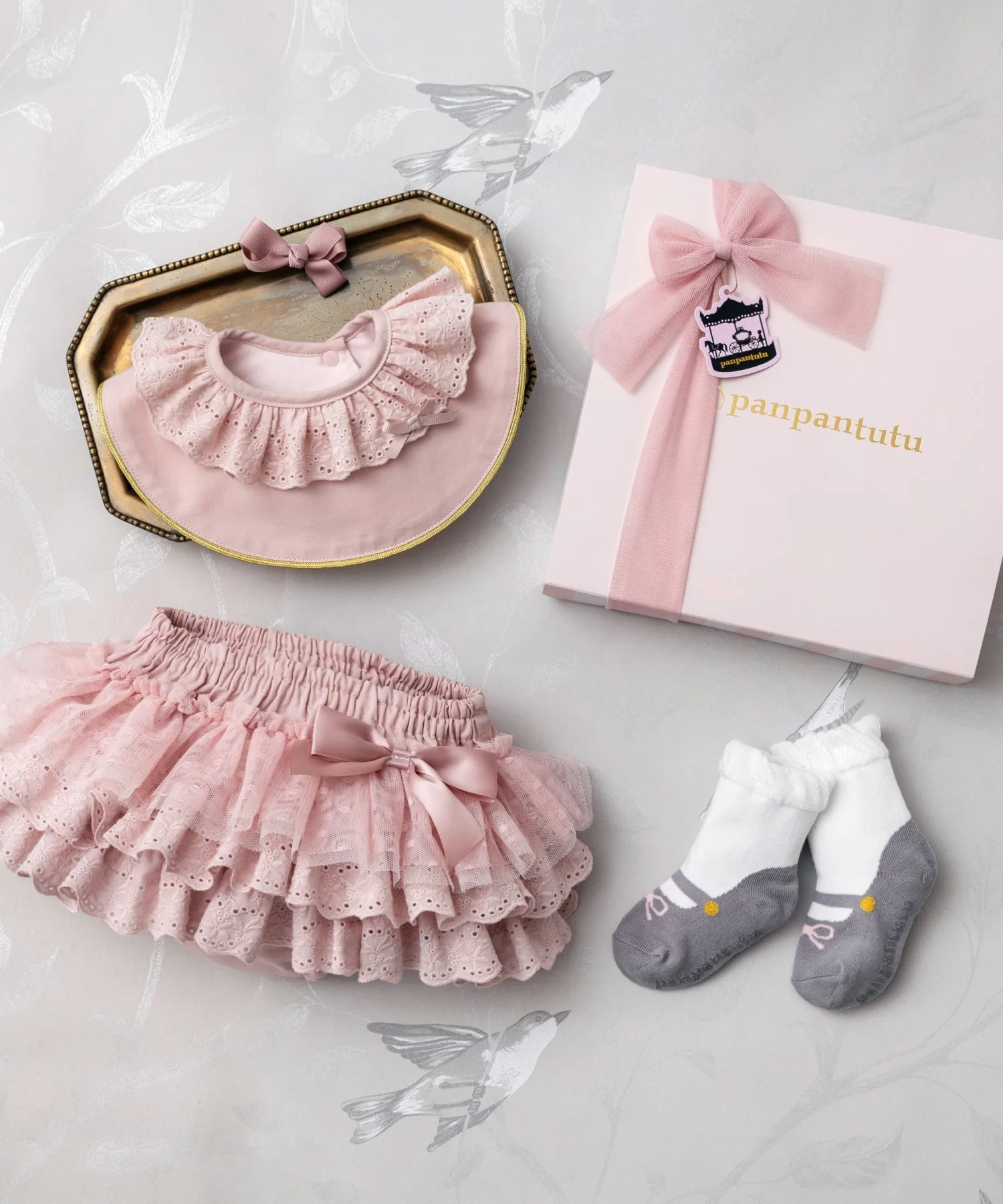 Набор «Первый друг» (подарочный набор на день рождения) Panpantutu, Angel Pink.