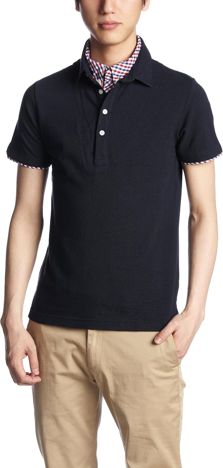 

Футболка RATTLE TRAP MIND BLOW с имитацией многослойности, поло, темно-синий